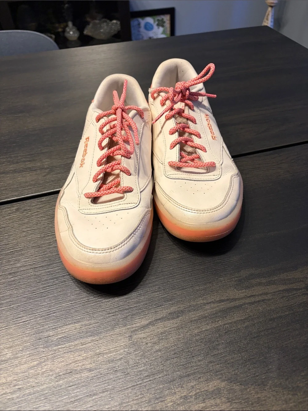 Reebok Club C Legacy “Chalk/Aura Orange” (Style Code H68008)